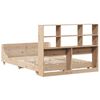 vidaXL Bed Frame without Mattress 120x200 cm Solid Wood Pine