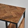 LABEL51 Laptop Table Shift 50x35x62 cm Rough Herringbone