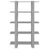 vidaXL Book Cabinet/Room Divider Grey Sonoma 100x30x160 cm