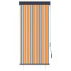 vidaXL Outdoor Roller Blind 80x250 cm Yellow and Blue