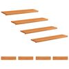 vidaXL Stair Treads 8 pcs 120 x 30 x 2 cm Light Brown Solid Beech Wood