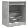 vidaXL Shoe Cabinet Concrete Grey 60x42x69 cm Engineered Wood