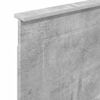 vidaXL Headboard with Headboard Concrete Grey 75 cm Engineered Wood