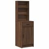 vidaXL Dressing Table Set with Drawer 2 pcs Brown oak 50 x 41 x 135 cm