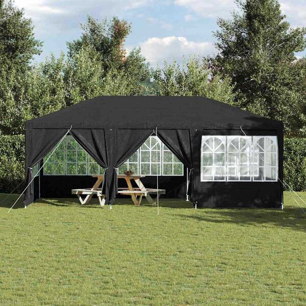 vidaXL Party Tent Anthracite and White 600 x 400 x 266 cm