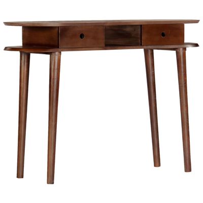 vidaXL Console Table 110x35x76 cm Solid Acacia Wood
