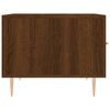 vidaXL Coffee Table Brown Oak 50x50x40 cm Engineered Wood