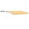 vidaXL Electric Retractable Awning Sand 5 x 3 m