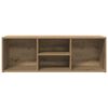 vidaXL Shoe Storage Bench Artisan Oak 105x35x35 cm Engineered Wood