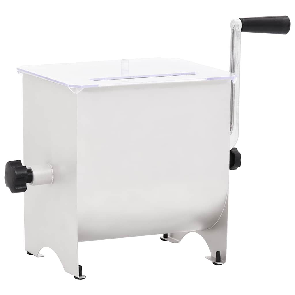 vidaXL Manual Meat Mixer with Lid 