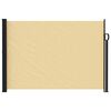 vidaXL Retractable Side Awning Sand 300 x 160 cm Polyester
