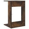 vidaXL Side Table Smoked Oak 40 x 38 x 62.5 cm Engineered Wood