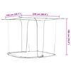 vidaXL Hanging Mosquito Net 156 Mesh White 220x150x180 cm