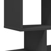 vidaXL Room Divider Bookcase Black 92x29x112 cm Engineered Wood