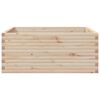 vidaXL Garden Planter 110x110x46 cm Solid Wood Pine