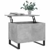 vidaXL Coffee Table Concrete Grey 60x44.5x45 cm Engineered Wood
