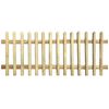 vidaXL Picket Fence Impregnated Pinewood 170x120 cm 5/7cm