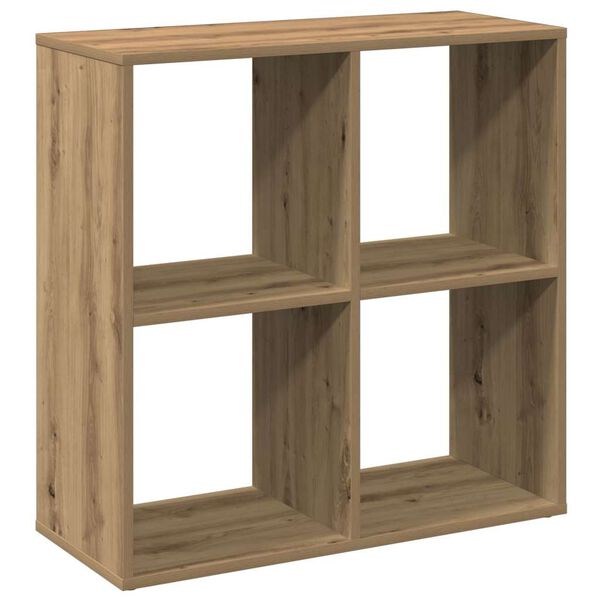 vidaXL Room Divider Bookcase Artisan Oak 69.5x29x69.5 cm Engineered Wood
