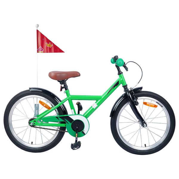 vidaXL Kids Bike 20'' for 6-11 Years Old Green