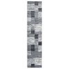 vidaXL Runner Rug BCF Grey 100x450 cm
