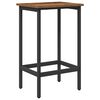 vidaXL Bar Stool Old Wood 40 x 32 x 74 cm Engineered Wood