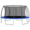 vidaXL Trampoline Set Round 488x90 cm 150 kg