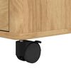 vidaXL Kitchen Trolley Wax Brown 72.5 x 45 x 80 cm Solid Pine Wood