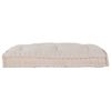 vidaXL Sofa Cushion Cream 120 x 80 x 12 cm Fabric