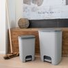 Curver Pedal Bin Essentials 40L Light Grey
