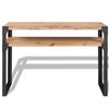 vidaXL Console Table Solid Acacia Wood 120x40x85 cm