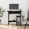 vidaXL Desk Black Oak 80x45x74 cm Engineered Wood