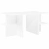 vidaXL Coffee Table White 87 x 50 x 45 cm Engineered Wood