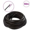 vidaXL Leather Cord Dark Brown &Oslash;5 mm x 50 m Leather