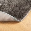 vidaXL Rug ISTAN High Pile Shiny Look Grey &Oslash; 160 cm