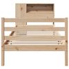 vidaXL Bookcase Bed without Mattress 100x200 cm Solid Wood Pine