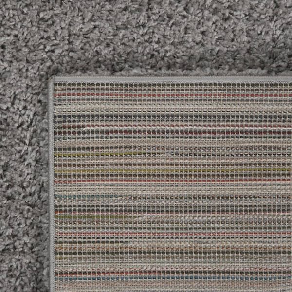 vidaXL Shaggy Rug High Pile Grey 160x230 cm