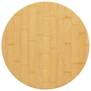 vidaXL Table Top &Oslash;30x1.5 cm Bamboo