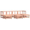 vidaXL 7 Piece Garden Lounge Set Solid Wood Douglas