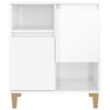 vidaXL Sideboard High Gloss White 60x35x70 cm Engineered Wood
