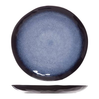 Cosy & Trendy Plat Plate Sapphire 3 pcs Ø27 cm Sapphire Blue