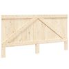 vidaXL Headboard 200x104 cm Solid Wood Pine