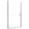 vidaXL Shower Door Tempered Glass 91x195 cm
