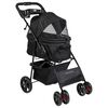 Animal Boulevard Pet Buggy Travel XS 86x46x95 cm Black