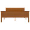vidaXL Bed Frame without Mattress Honey Brown Solid Wood Pine 160x200cm