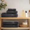 vidaXL Premium Guest Towels "SOLUND" 10 pcs Anthracite 30x50 cm 600 gsm