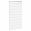 vidaXL Zebra Blind White 80x100 cm Fabric Width 75.9 cm Polyester