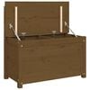 vidaXL Bench Honey Brown 80x41x77 cm Solid Wood Pine