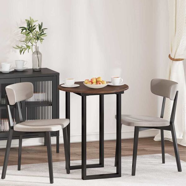 vidaXL Table Top Brown oak 60 x 60 x 1.5 cm Engineered Wood