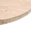 vidaXL Table Top Round &Oslash;30x3 cm Solid Wood Pine