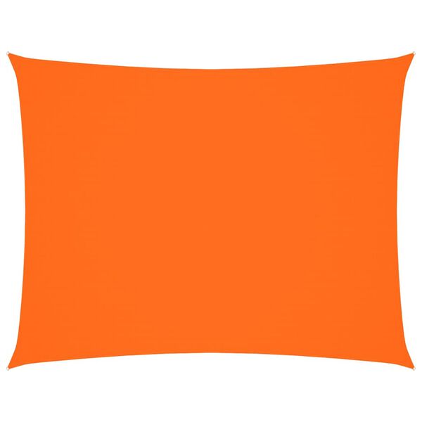 vidaXL Sunshade Sail Oxford Fabric Rectangular 3x6 m Orange